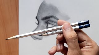 Shading With HB and 8B Artline Pencils [upl. by Eugirne959]