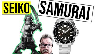 Best Seiko Dive Watch The Seiko Samurai is Ridiculous [upl. by Tankoos]