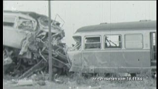 Bericht der Hessenschau über schweres Zugunglück bei FUnterliederbach [upl. by Hemingway964]