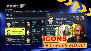 ICONS IN FIFA 22 CAREER MODE  آیکان ها در کریر فیفا [upl. by March570]