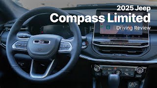 2025 Jeep Compass  Limited High Altitude  Driving Review [upl. by Attelrak667]