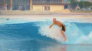 Kelly Slater ‘Finds His Wave’ at Surf Abu Dhabi [upl. by Ormiston57]