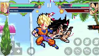 Future Gohan Vs Raditz [upl. by Ringsmuth659]