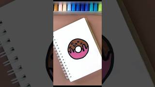 🍩🍩 How to draw Donut  💖🥰 Donut Easy Drawing and Sketch Ideas donut drawing sketching [upl. by Eibocaj]