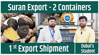 How to start import export business in Dubai How to export Suran  Import Export Success Story [upl. by Ramhaj638]