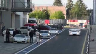 Lamborghini Murcielago RGT acceleration  soundcheck [upl. by Nacnud]