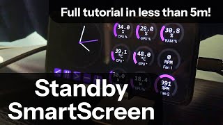 Novodo Standby SmartScreen setup tutorial [upl. by Koslo531]