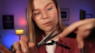 ASMR Haircut amp Scalp Massage RP Soft Spoken Personal Attention [upl. by Osmond]