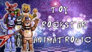 Speed Edit  FNAF  Making Toy Rockstar Animatronics [upl. by Samp]