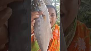 Bengali style Sea 🌊 fish 🐟 curry Recipe somparrannaghor viralshort [upl. by Nohsav]