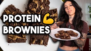 How To Make Protein Brownies  Dairy Free Vegan [upl. by Moguel]