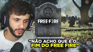 Rafão Reage ao Fim do FREE FIRE [upl. by Eissat]