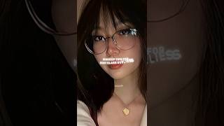 Glasses makeup trending aesthetic jungkook makeuptutorial glowup viralvideo edit shortsfeed [upl. by Crosby]