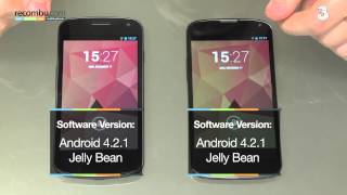 Samsung Galaxy Nexus VS LG Nexus 4 [upl. by Bulley]