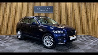 Jaguar FPACE D180 Portfolio  Price in description  Unit One Automotive [upl. by Deach]