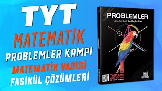 TYT MATEMATİK PROBLEMLER KAMPI  MATEMATİK VADİSİ FASİKÜLÜ [upl. by Accber]