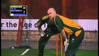 Indoor Cricket Masters World Series 2013 O40 Final Australia vs South Africa Part 1 [upl. by Donielle]