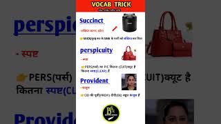 Most repeated vocab🔥🔥 english ssc tricks shorts vocab [upl. by Ajup]