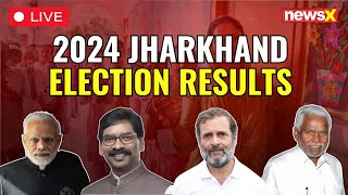 LIVE Jharkhand Election Result  JMM Wins Jharkhand Elections  Election News   NewsX [upl. by Piscatelli]