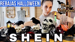 SUPER HAUL HALLOWEEN 🎃 PREPARA TU FIESTA CON SHEIN 👻 SUPER REBAJAS [upl. by Eisak425]