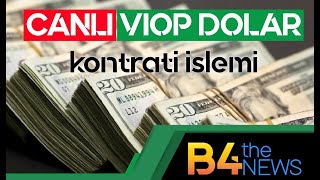 Dolar Viop kontratı canlı işlemi [upl. by Yoho781]