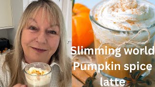 Slimming world Pumpkin Spice Latte [upl. by Accebber557]