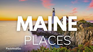 8 Best Places To Visit In Maine [upl. by Sollie]