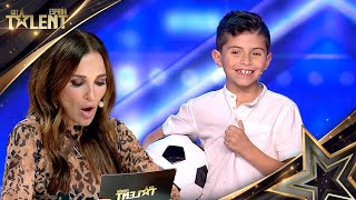 Tito demuestra su pasión por el FÚTBOL con estas PREGUNTAS  Audiciones 09  Got Talent España 2024 [upl. by Iemaj]