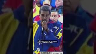 El discurso de NICOLÁS MADURO tras ser anunciado como ganador de las elecciones shorts [upl. by Ynos824]