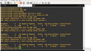 CONFIGURANDO SESSÃO BGP CISCO [upl. by Anytsyrk]
