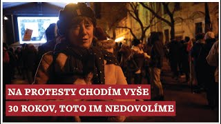 Protest Zastavme ich Na demonštrácie chodím vyše 30 rokov toto im nedovolíme [upl. by Aiouqes303]