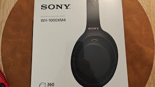 Unboxing the Sony WH1000XM4 Still the KING of ANC sounding headphones in 2024 sony wh1000xm4 [upl. by Emrich]