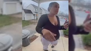 Porch pirate caught on video after stealing packages from at least 3 homes in Gloucester Twp [upl. by Aenneea]