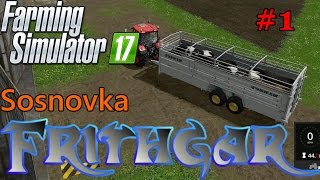 Lets Play Farming Simulator 2017 Sosnovka 1 Buying Our First Cows [upl. by Yeleen]