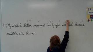 3rd grade demonstrates Shurley Grammar [upl. by Isnan]