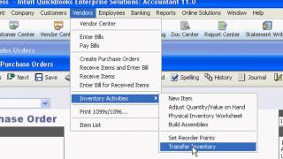 Intuit QuickBooks Enterprise Solutions Advanced Inventory Demo [upl. by Oruntha]