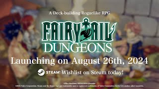 FAIRY TAIL DUNGEONS （deck building roguelite） Trailer [upl. by Eden]