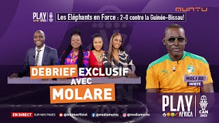 PLAY AFRICA N°3   Debrief exclusif de la Victoire incontestée des Éléphants 🐘 avec MOLARE [upl. by Bleier955]