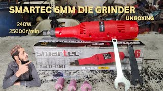 Smartec 6mm Die Grinder Unboxing amp Review  Die Grinder price in Pakistan  How to use die grinder [upl. by Nair]