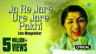 Ja Re Jare Ure Jare Pakhi with lyrics  Lata  Four Square Hits Bengali Modern Of Female Artists [upl. by Kalbli]