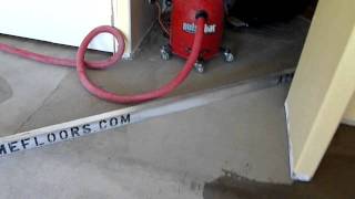 Perfect Concrete Leveling Our Unique Method Of Using Long Aluminum Screeds For Concrete Leveling [upl. by Gorden884]