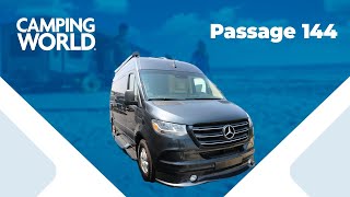 2020 Midwest Automotive Passage 144  Class B Motorhome  RV Review Camping World [upl. by Anirehtak]