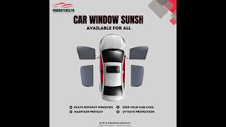 The Best Car Window Sun Shades  Available For All Cars caraccessories carlovers carsunshades [upl. by Ajroj]