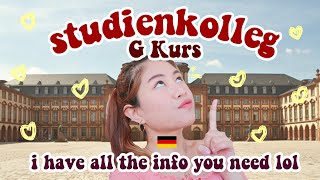 Study in Germany  Studienkolleg in Germany  G Kurs [upl. by Willabella445]