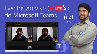 Eventos Ao Vivo Lives do Microsoft Teams [upl. by Darbee599]