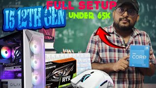 Build i5 12th Gen PC  With 3050 Graphics Card  Used Eduction Perpes  Customer Review gaming [upl. by Cappello]