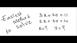 METHOD OF ELIMINATION BY EQUATING THE COEFFICIENTS [upl. by Siroved]