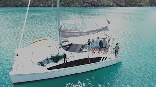 Free Ranging on a Catamaran Meet the Family  Free Range Sailing Ep 79 Part 1 [upl. by Ycal304]