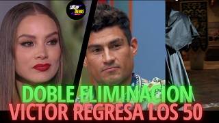 DOS ELIMINADOS Y VICTOR REGRESA AL PROGRAMA LOS 50 TELEMUNDO 2024 [upl. by Oicneconi]