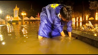 Activity Flood Response in Action Unclogging Drains to Reclaim the Streets After Heavy Rain [upl. by Adnahsar]